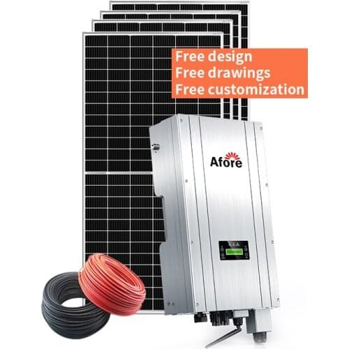 10kw Solar System On Grid home solar system on gird solar power generator for home use