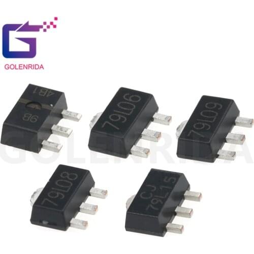 20pcs/lot 79L05 79L06 79L08 79L09 79L10 79L12 79L15 SOT-89