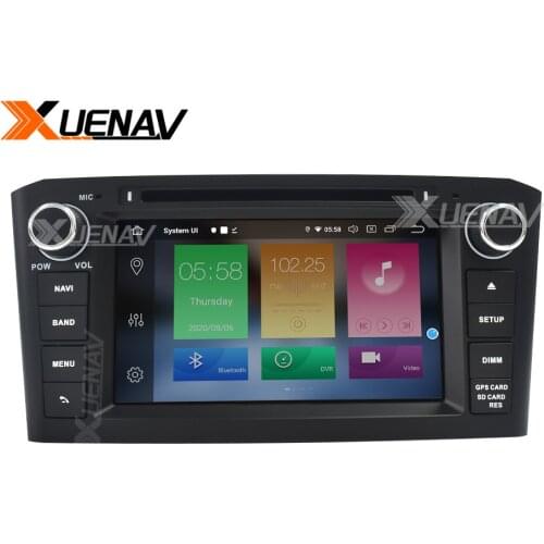 2DIN Car stereo autoradio auto audio GPS DVD player Android for toyota avansis before 2009 Car multimedia Player for toyota