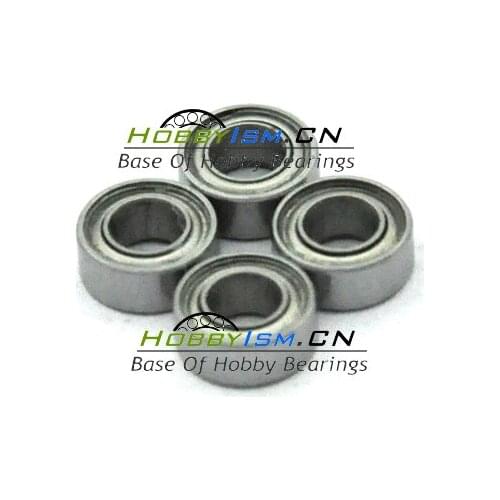 4PCS 3X8X3 Metal Shields Bearings ABEC-3 MR83 ZZ