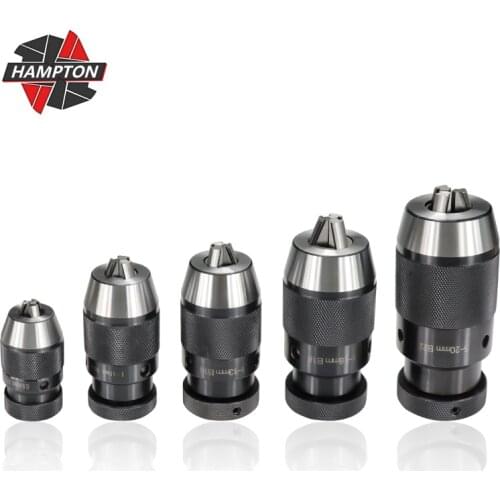 Keyless Drill Chuck B10/B12/B16/B18/B22 Self-Tighten Drill Chuck For Multiple Purposes Chuck Lathe Collet Chuck