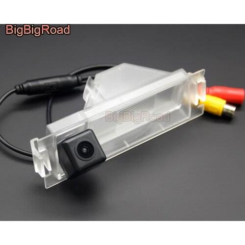 BigBigRoad For KIA Spectra Forte K3 Cerato Coupe Ceed GT Shuma Vehicle Wireless Rear View Reversing Camera HD Color Image