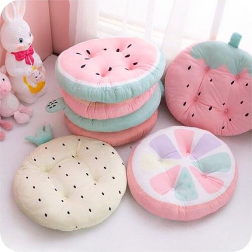 GY0598 Cushion Case Cute Fruits 1PC Polyester Home Decor Bedroom Decorative Sofa Car Throw Pillows
