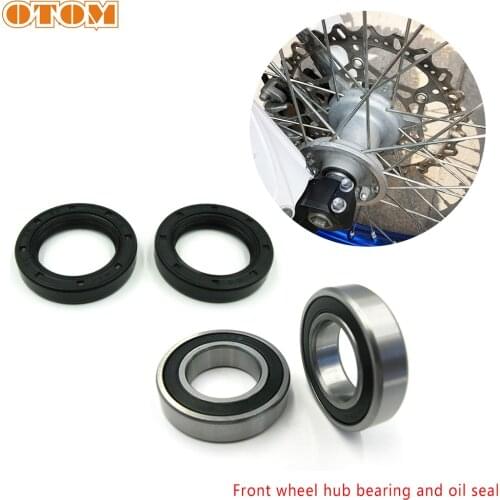 OTOM Motorcycle 6904/6905 Wheel Bearing Hub Oil Seal Kit For YAMAHA YZ250F YZ450F YZ250FX Off-Road Motocross Accessory Parts