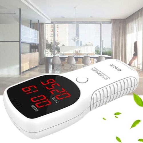M68E Air Quality Monitor Indoor, Formaldehyde Detector,TVOC / Air Quality Tester, Detect & Test Indoor Pollution