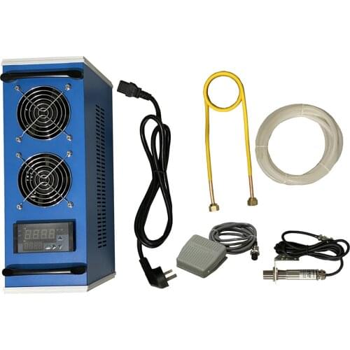 NEW 4000W ZVS Induction Heater Induction Heating Machine Metal Smelting Furnace High Frequency 0-1000℃ temperature control