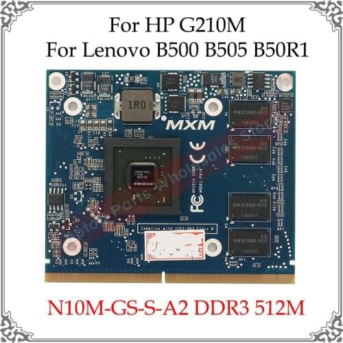 Original DDR3 512M Laptop Video Card For Lenovo B500 B505 B50R1 For HP G210M N10M-GS-S-A2 Graphics Card Replacement