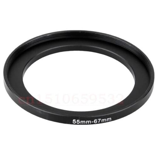 10pcs 55mm to 67mm 55-67 Lens Stepping Step Up Filter Ring Adapter