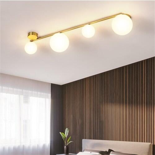 Nordic post-modern minimalist creative ceiling lamps restaurant bedroom designer personality geometric art ceiling lamps