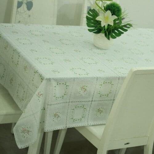 Pvc disposable plastic coffee table rustic flower tablecloth waterproof croppings