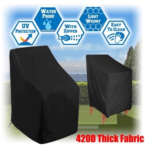 FAROOT Waterproof High Back Patio Single Chair Cover Outdoor Furniture Protection