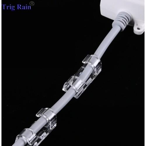 Wire Cable Clips Organizer Desktop & Workstation Clips Cord Management Holder USB Charging Data Line Cable Winder