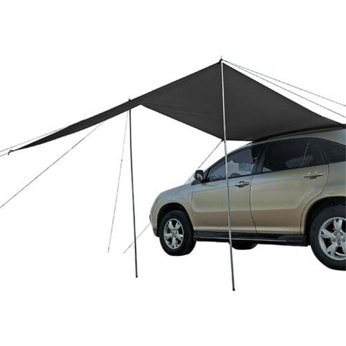 1pcs Car Awning Waterproof Tent Shade Ultralight Awning Canopy Sunshade Outdoor Camping Auto Tent For SUV MPV Trucks Hatchbacks
