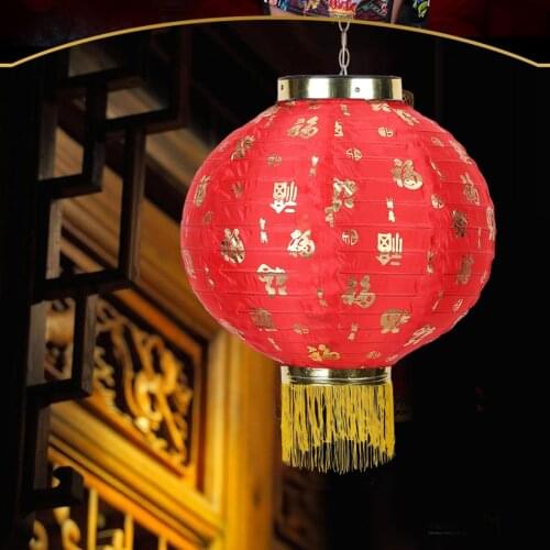 10 inch Traditional Chinese Style Cloth Hanging Lanterns Lamp Waterproof Pub House Bistro Restaurant Decorative Sign Supplies