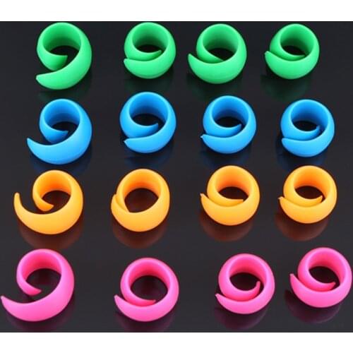 5/10Pcs Thread Spool Huggers Colorful Bobbin Clamps Holders Keep Thread Spools From Unwinding Peels Sewing Accessories
