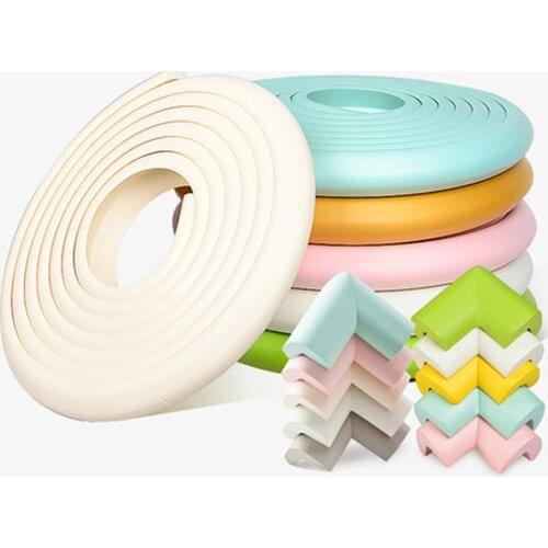 5M Baby Safety Protection Corner Kids Table Desk Furniture Corner Protection Soft Children Crash Protector Angle Protection Tape