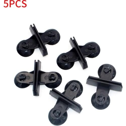 5pcs Aquarium Fish Tank Separating Glass Clamp Plastic Sucker Clip Divider Sheet Holder Clamp Partition Plate With Suction Cup