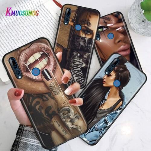 Sexy Sleeve Tattoo Girl Cover For Honor 30i 10i 10X 9X 8X MAX 20 10 9 8 8A 8C 8S Prime 7A Pro Lite Phone Case