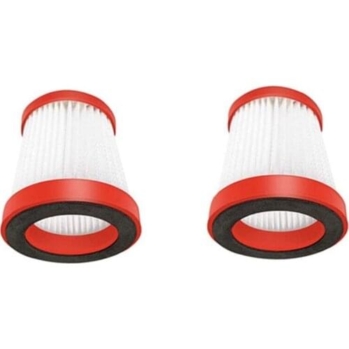 2Pcs Filter for Deerma VC01 Handheld Vacuum Cleaner Accessories Replacement Filter Portable Dust Collector