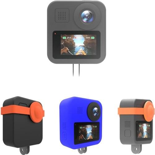 Camera Len Cover Body Case Set For GoPro Max Action Camera Soft Silicone Lens Caps Protective Housing Cover Shell