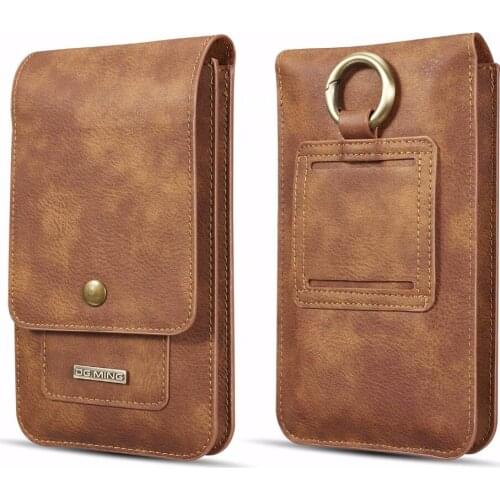 Waist Belt Phone Leather Case Hook Loop Pouch For Asus ROG Phone,Zenfone Max Pro (M1) ZB601KL/ZB602K Plus(M1)ZB570TL,Zenfone 5 4