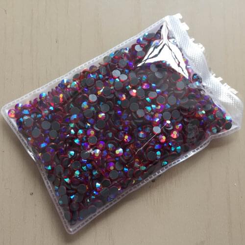 Saim ab color 1440pcs/lot ss20 crystal hot fix Rhinestones DMC Crystal Glass Strass Rhinestones wedding dress decoration