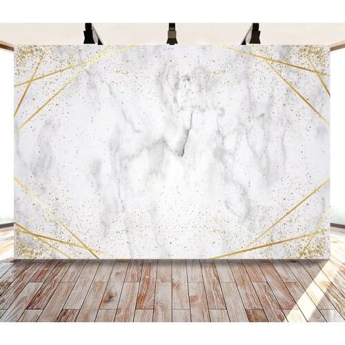 Laeacco Marble Texture Golden Glitters Photography Backdrops Wedding Birthday Baby Shower Newborn Backgrounds For Photo Studio