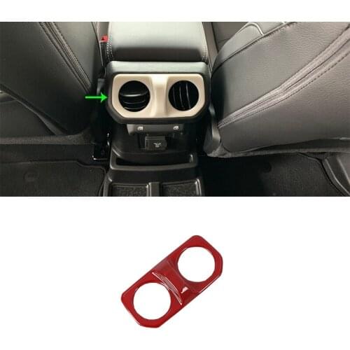 OUBOLUN Auto accessories air vent cover Car Styling accessories For JEEP WRANGLER 2018