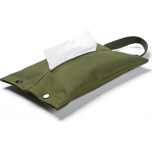 2021 Portable Camping Tissue Bag Camping Toilet Paper Holder Case Hanger Tissue Bags Bag Tissue Cover Boxes Outdoor Storage