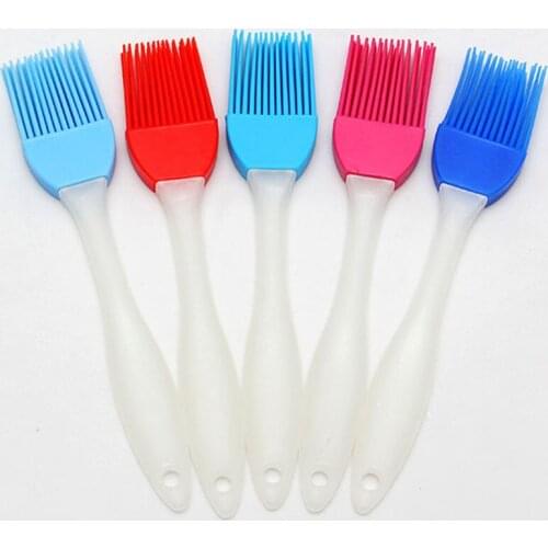 300pcs/lots Silicone Butter Brush BBQ Oil Pastry Grill Food Bread Basting Brush Bakeware Kitchen Dining Tool
