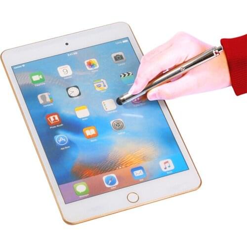 Free Point Touch Mobile Phone Touch Screen Pen Light 9.0 Stylus Mobile Phone Flat Metal Capacitive Pencil
