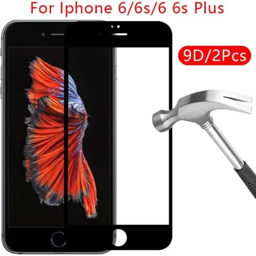 9d protective tempered glass for iphone 6 s 6s plus screen protector on i phone s6 6plus 6splus iphone6 iphone6s iphon aiphone