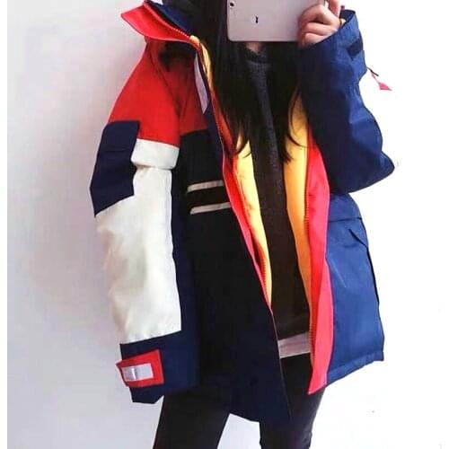 Tooling padded jacket women winter new Korean version of loose quilted jacket down padded coat ins tide small jacket women