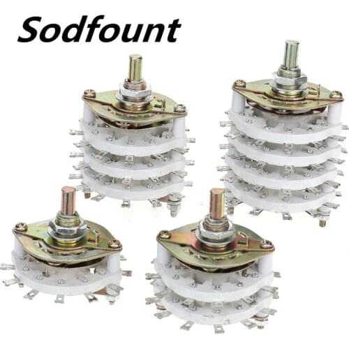 10pcs KCT band gear adjustment switch 1,2,3,4 layers 1P6T 1P11T 2P6T 2P11T 4P3T 4P4T 4P5T 6P3T 3P11T 4P11T