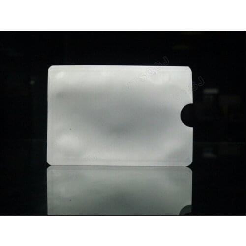 1000pcs Promotion Anti Thief Aluminum Foil Paper passport blocking rfid