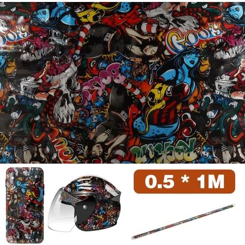 50*100cm PVA Hydrographic Printing Water Transfer Film Hydro Dipping Film Water Transfer Film Unique Design Hydrographic Film