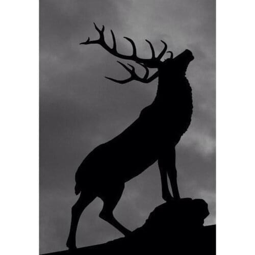 New 5D Diy Diamond Painting Animal Cross Stitch Handmade Diamond Embroidery Diamond Deer Home Decoration Christmas Gift HR4587