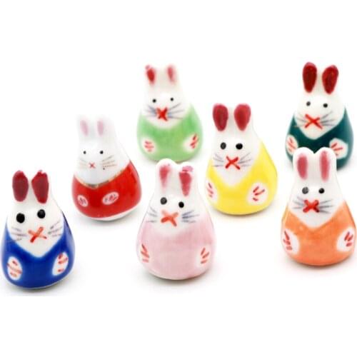 5pcs/lot 15X22mm Multi Color Ceramic Beads Charms Mouse Shape Porcelain Beads Fits Jewelry Making Handmade DIY Accessories Beads