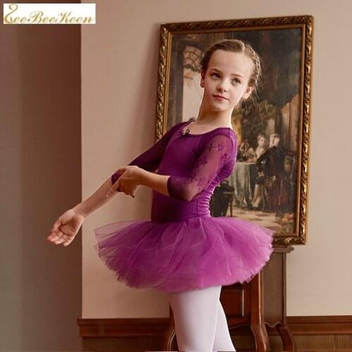 Children ballet dress dance clothes kid Ballet Tutu dance dress child dance test Ballet training costume dance wear for girls