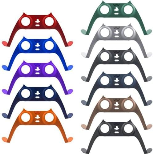 Gamepad Cover For Sony PS5 Front Middle Controller Replacement Decorative Shell For Sony Playstation5 Joypad Games Accessories