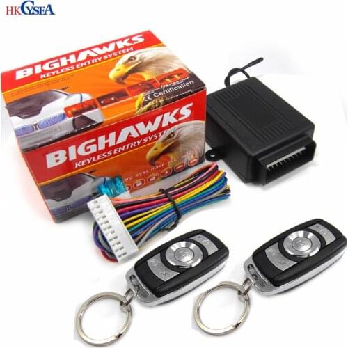 HKCYSEA Universal Car Door Lock Locking Vehicle Keyless Entry System Remote Central Kit M602-8176