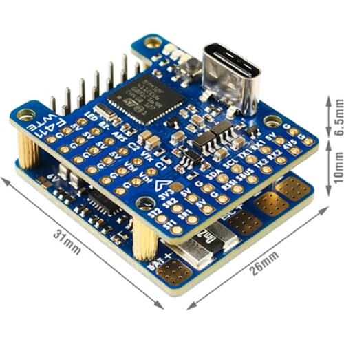 MATEK F411-WSE MPU6000 BMP280 OSD 78A Current Sensor 2-6S INAV Flight Controller for RC Airplane Fixed-Wing FPV Drone DIY Parts