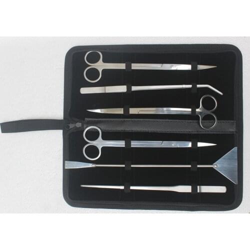 A set for fresh and marine aquarium Live Plants Grass Scissor Tweezers Shovel Kit Aquarium Maintenance Tools