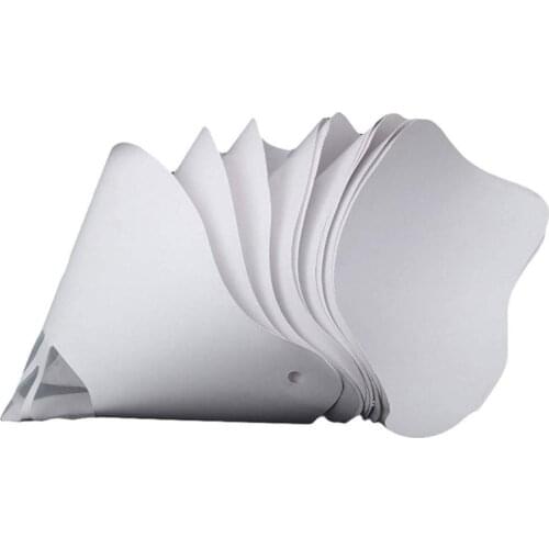 3D Printer 50/100pcs Thick Photopolymer Resin Paper Filter Funnel Disposable