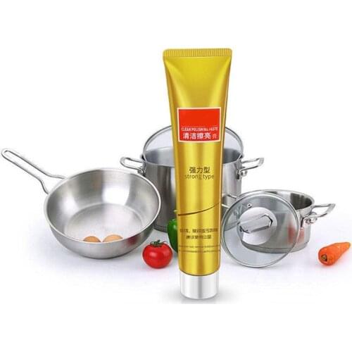 Ultimate Metal Polish Cream Metal Polishing Paste For Copper Aluminium Steel Silver Gold Sterling Chrome Brass Polish V0M4