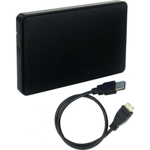 Portable HDD Case 2.5inch Sata Universal USB 3.0 5Gbps High Speed Hard Disk Case Box Laptop Computer External hard disk box