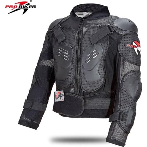2021 PRO-BIKER Motorbike Armor Motorcyclist Body Protector Protective Set Motor Racing Protection Back Protection Unisex Jacket