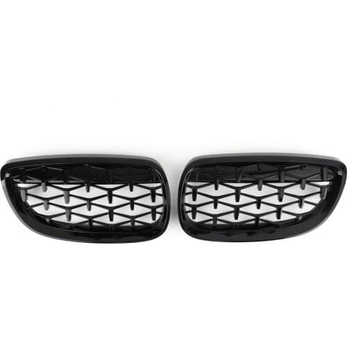 Artudatech 51137157277 51137157278 51137201967 Front Kidney Grille Grill Fit for BMW E92 E93 328i 335i 2DR Meteor Black