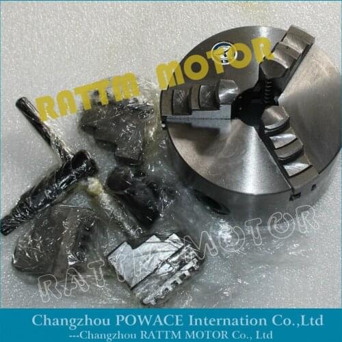 Manual chuck Three 3 jaw self-centering chuck K11-160mm 3 jaw chuck Machine tool Lathe chuck