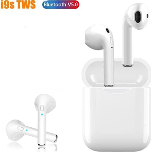 I9s TWS Bluetooth 5.0 Earphone Wireless Headphones Earphones Stereo Sound Earbuds Headset With Charging Box For Smart Phone